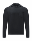 Men's Hybrid Hoodie - Paddle Black