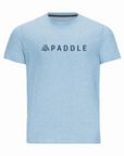 Youth Hybrid Tee - Paddle Heather Blue