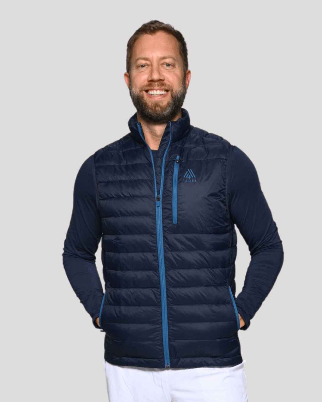Men's Best Damn Down Vest - Padel