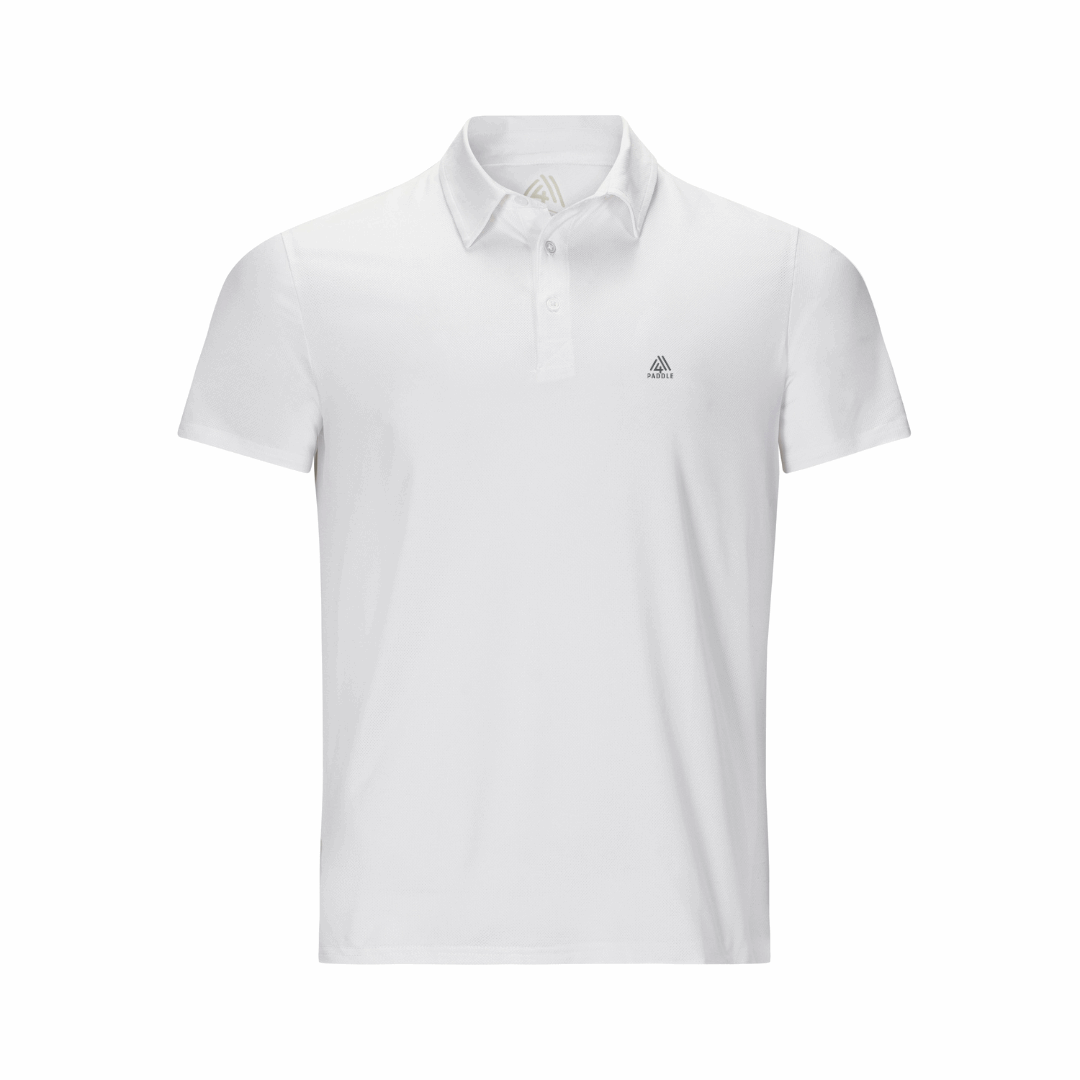 Elite Polo - Paddle White