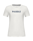 Women's Hybrid Tee - Paddle White