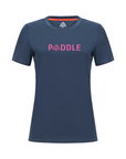 Women's Hybrid Tee - Paddle Navy
