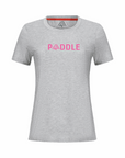 Women's Hybrid Tee - Paddle Heather Silver