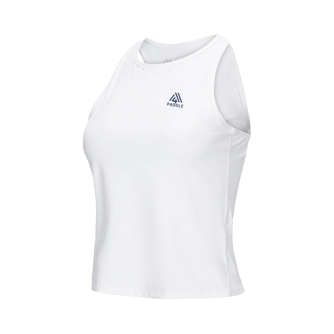 Women's Motion Tank - Paddle White