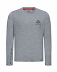 Men's WAYM4 Hybrid Long Sleeve Tee - Pickle Heather Grey