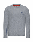 Men's WAYM4 Hybrid Long Sleeve Tee - Tennis Heather Grey