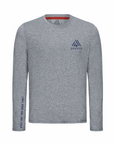 Men's WAYM4 Hybrid Long Sleeve Tee - Squash Heather Grey