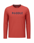 Men's Hybrid Long Sleeve Tee - Paddle Brick