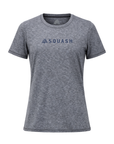 Women's Hybrid Tee - Squash Heather Grey