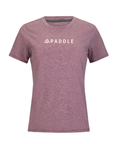 Women's Hybrid Tee - Paddle Heather Red