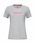 Women's Hybrid Tee - Squash Heather Silver