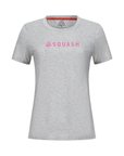 Women's Hybrid Tee - Squash Heather Silver