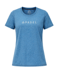 Women's Hybrid Tee - Padel Light Blue