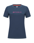 Women's Hybrid Tee - Pickle Navy