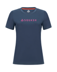 Women's Hybrid Tee - Squash Navy