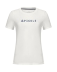 Women's Hybrid Tee - Pickle White