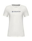 Women's Hybrid Tee - Squash White