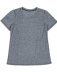 Women's Hybrid Tee Heather Grey
