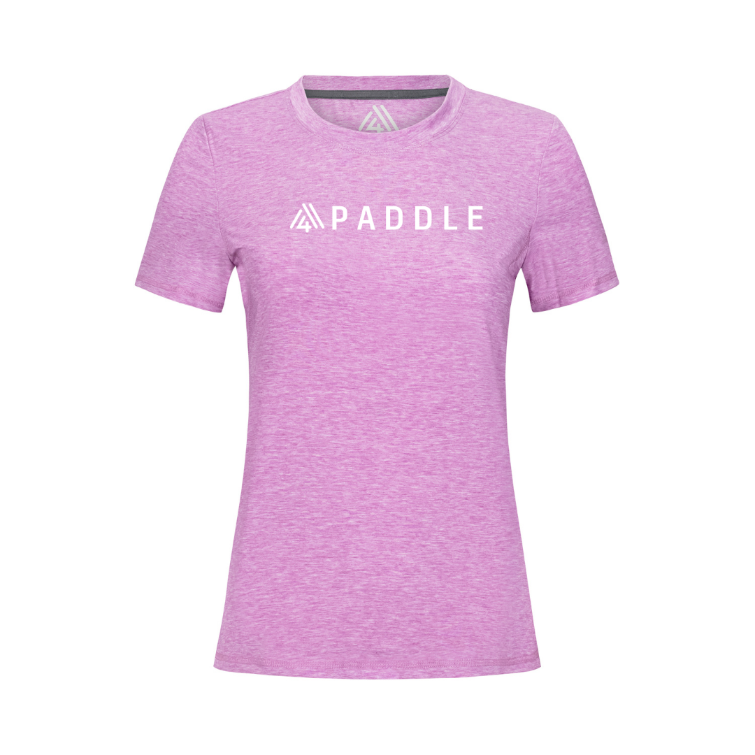 Women's Hybrid Tee - Paddle Fuchsia
