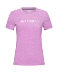 Women's Hybrid Tee - Tennis Fuchsia