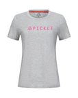 Women's Hybrid Tee - Pickle Heather Silver