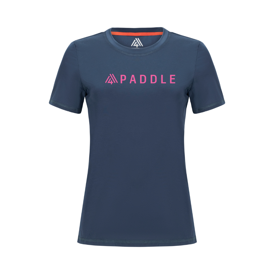 Women's Hybrid Tee - Paddle Navy