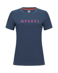 Women's Hybrid Tee - Padel Navy