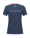 Women's Hybrid Tee - Squash Navy
