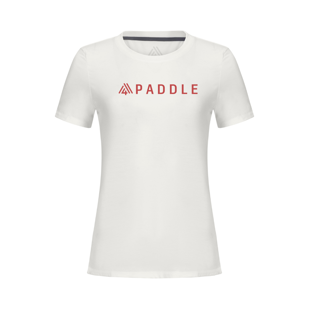 Women's Hybrid Tee - Paddle White