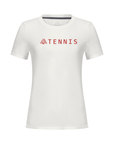 Women's Hybrid Tee - Tennis White