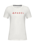 Women's Hybrid Tee - Padel White