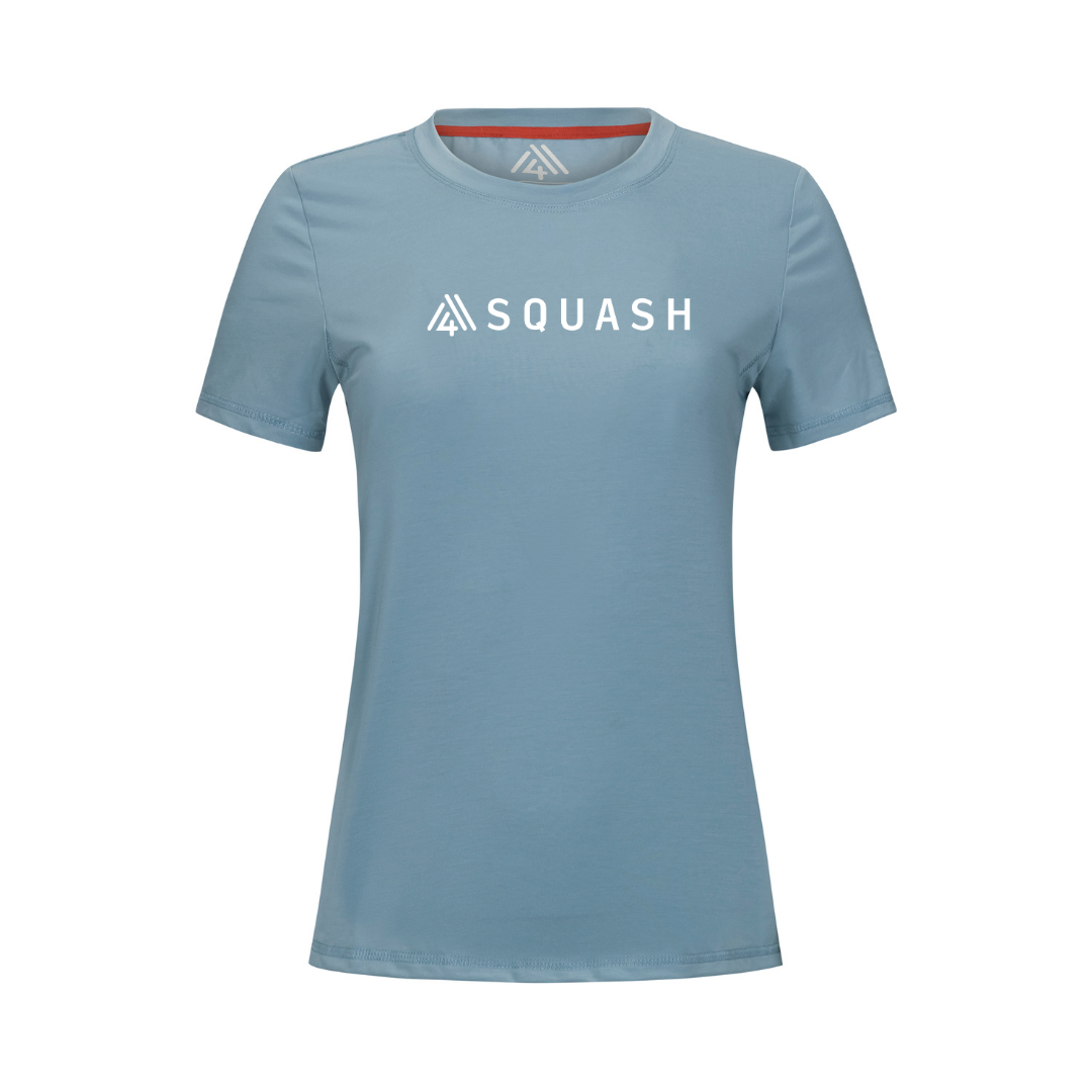 Women's Hybrid Tee - Squash Arctic Blue
