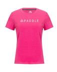 Women's Hybrid Tee - Paddle Bright Pink