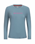 Women's Hybrid Long Sleeve Tee - Squash Arctic Blue