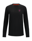 Women's Hybrid Long Sleeve Tee - Paddle Black