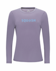 Women's Hybrid Long Sleeve Tee - Squash Dusk