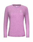 Women's Hybrid Long Sleeve Tee - Paddle Fuchsia