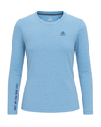 Women's WAYM4 Hybrid Long Sleeve Tee - Tennis Heather Blue