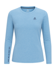 Women's WAYM4 Hybrid Long Sleeve Tee - Squash Heather Blue