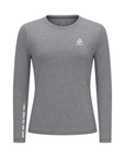 Women's WAYM4 Hybrid Long Sleeve Tee - Tennis Heather Grey