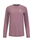 Women's Hybrid Long Sleeve Tee - Pickle Heather Red