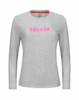 Women's Hybrid Long Sleeve Tee - Squash
