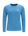 Women's Hybrid Long Sleeve Tee - Squash Light Blue