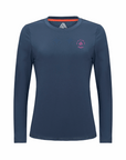 Women's Hybrid Long Sleeve Tee - Padel Navy