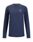 Women's Hybrid Long Sleeve Tee - Paddle Blue Indigo