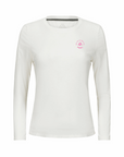 Women's Hybrid Long Sleeve Tee - Padel White