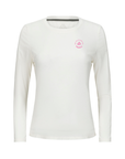 Women's Hybrid Long Sleeve Tee - Paddle White