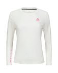 Women's WAYM4 Hybrid Long Sleeve Tee - Tennis White