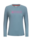 Women's Hybrid Long Sleeve Tee - Tennis Arctic Blue