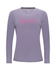 Women's Hybrid Long Sleeve Tee - Tennis Dusk